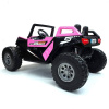 extra large kids ride on 2 seater pink