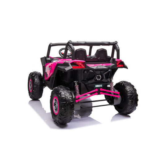 Pink 24v 2 seater ride on buggy