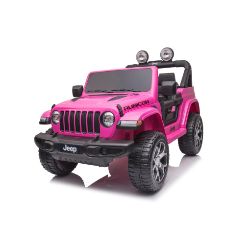 Pink Jeep Wrangler