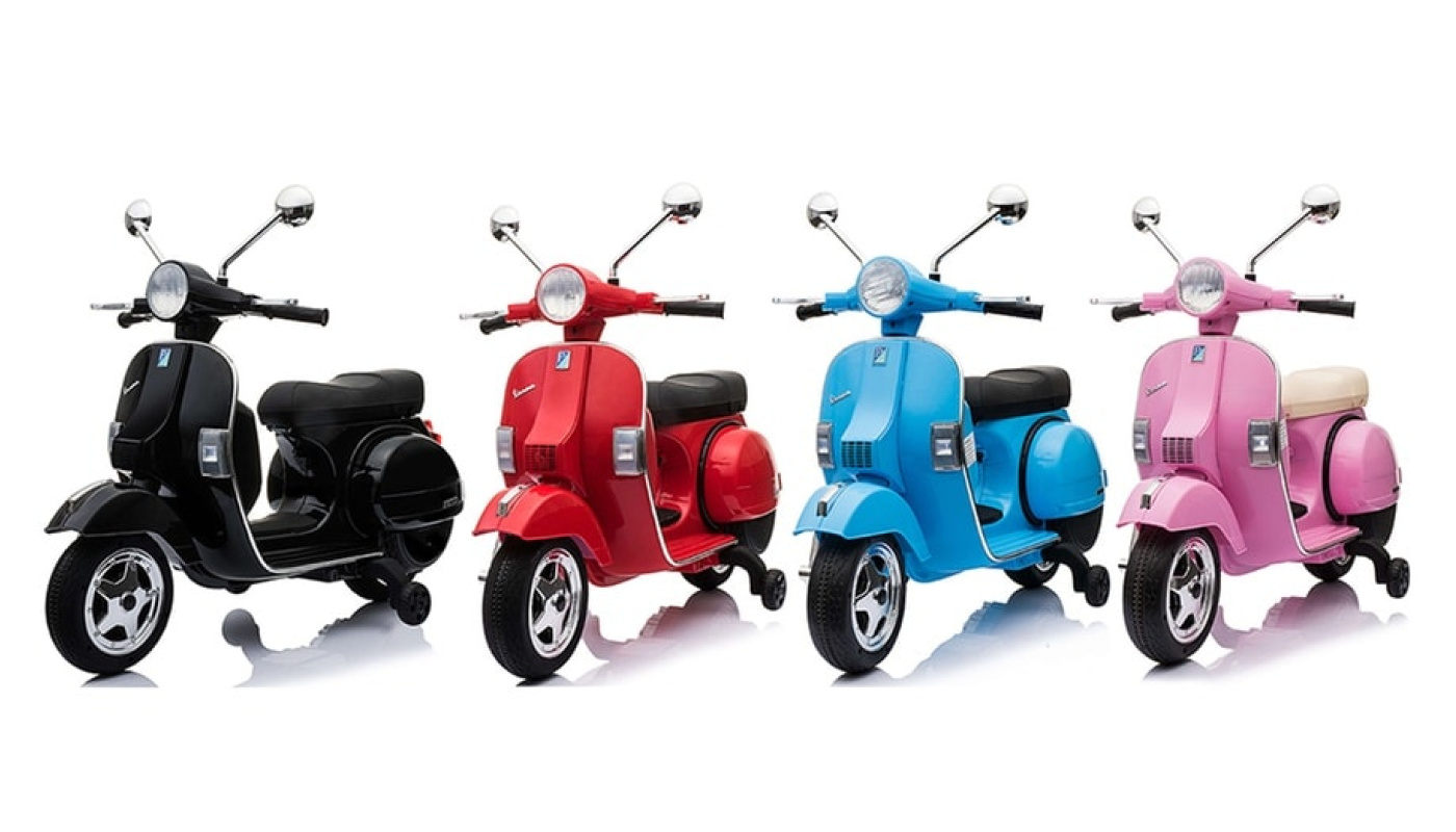 vespa px150 kids electric scooter