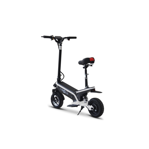 White Adult Scooter with Seat