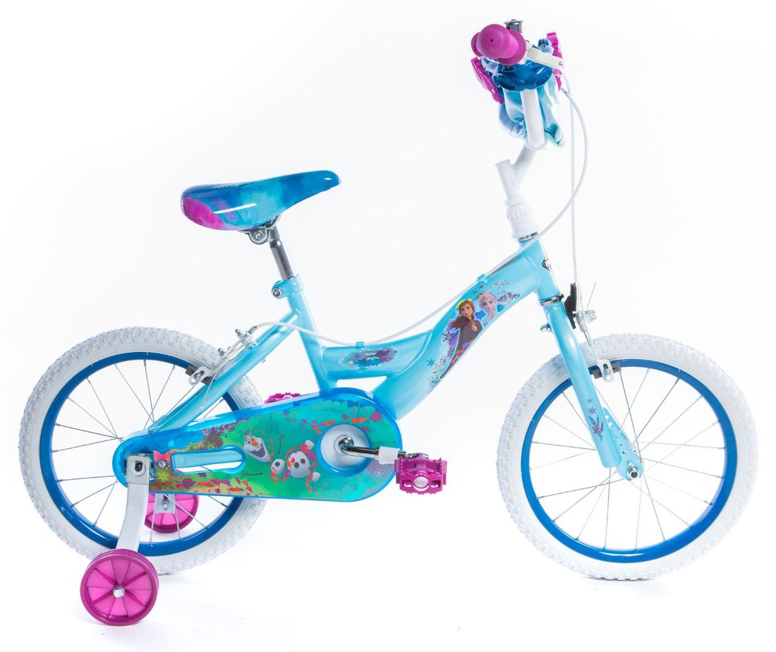 Frozen 16" Girls Bike Huffy UK Disney Frozen Kids Bike