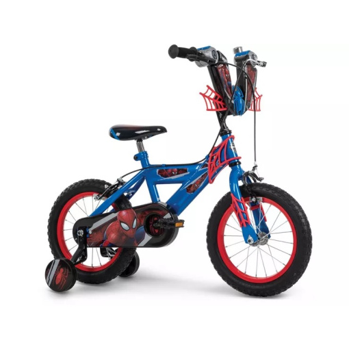 spiderman 14 inch kids bike