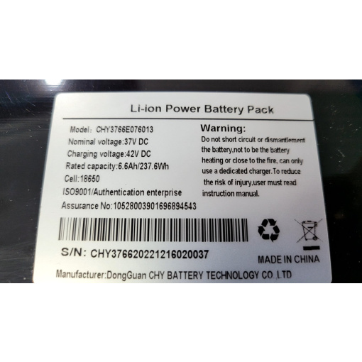 electric scooter replacement battery