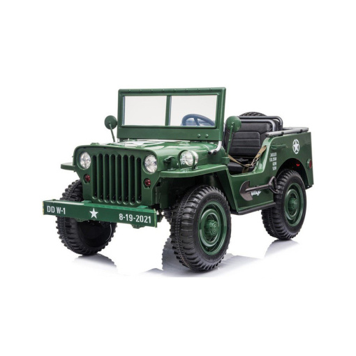 Army Green Jeep for kids