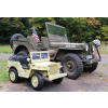 Khaki Jeep Kids Ride on