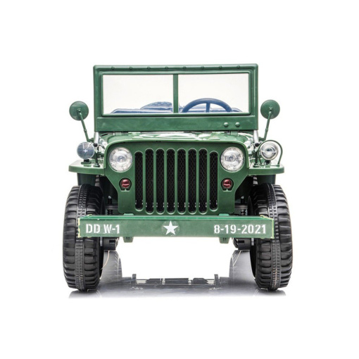 Kids 3 seater Green Jeep