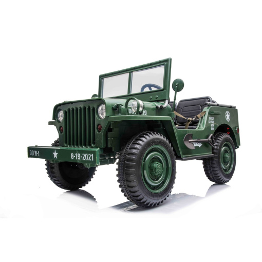 Ride on Willeys Jeep Army Green