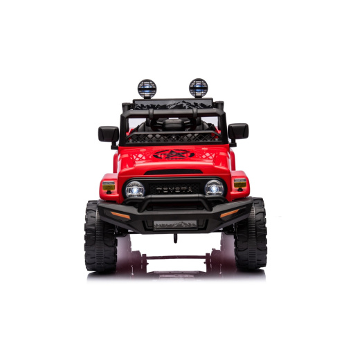 red kids jeep