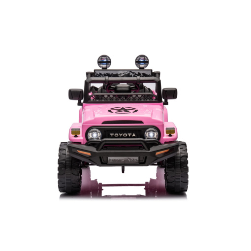 Pink Toyota Jeep