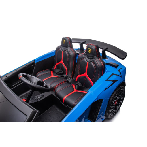 leather Seat on XXL 2 Seater Lamborghini Ride on