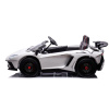 White XXL 2 Seater Lamborghini Ride on