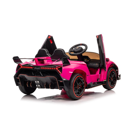 Pink Lamborghini Girls Car