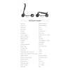 X8 Scooter Specifications