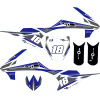 Dirtbike Stickers Blue