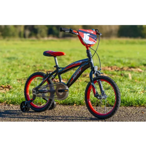 Huffy Moto X Boys Bike 16 for Ages 5 7 with Stabilisers