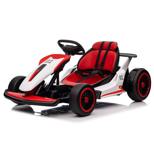 Red electric go kart 24v