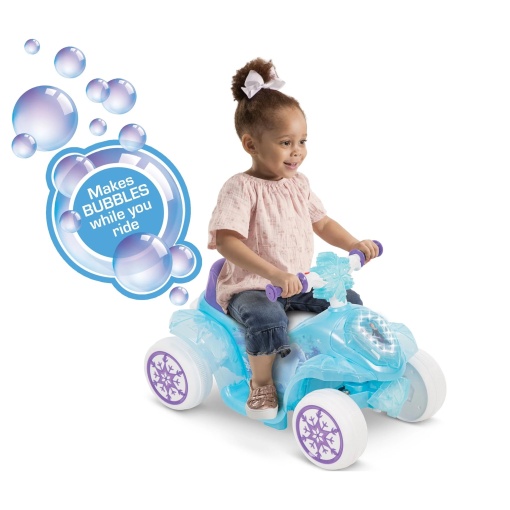 Disney Frozen Bubble electric quad bike