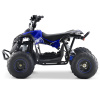 Blue electric quadbike