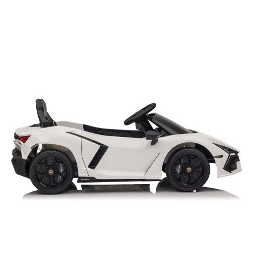 White 12v Ride on Car Lambo