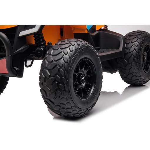 Quad Bike with rubber wheels