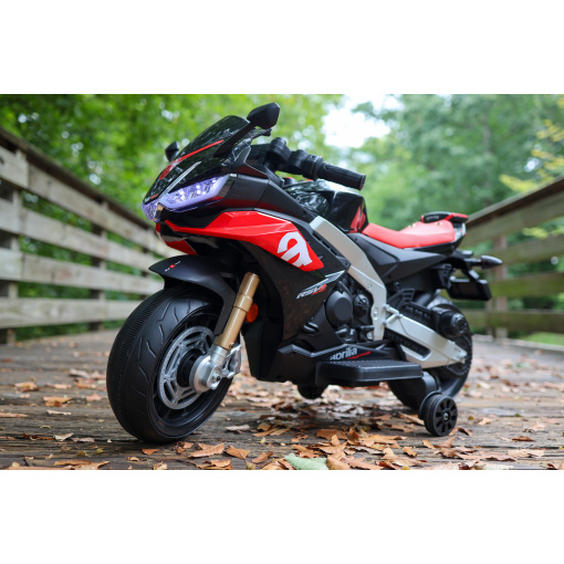 Official Licensed Aprilia RSV4 12V Kids Ride-On Motorbike - Image 6