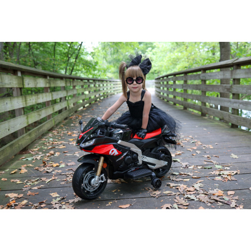 Official Licensed Aprilia RSV4 12V Kids Ride-On Motorbike - Image 17