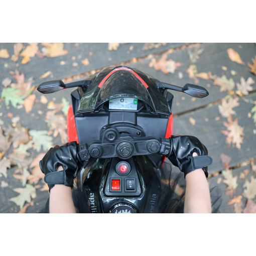 Official Licensed Aprilia RSV4 12V Kids Ride-On Motorbike - Image 16