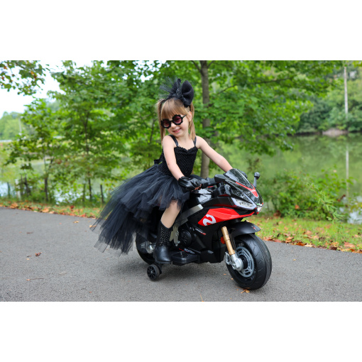 Official Licensed Aprilia RSV4 12V Kids Ride-On Motorbike - Image 13