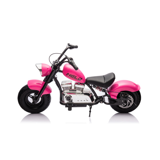 Easy to Assemble Kids Electric Motorbike - Red Blue Pink