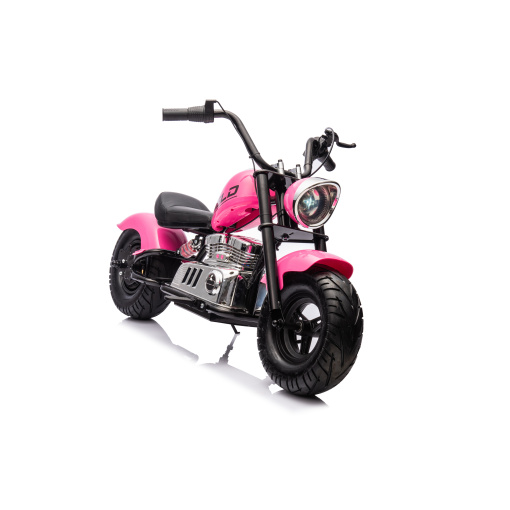 Charming Pink Kids Motorbike - 24V Power
