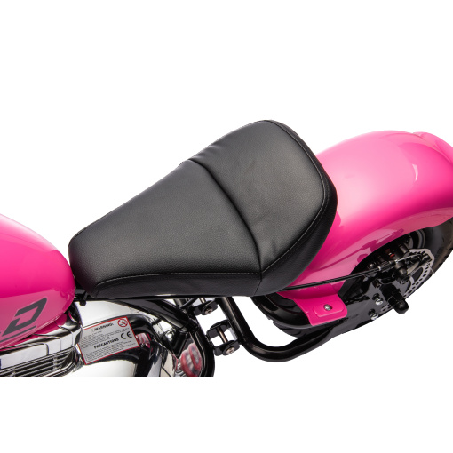 Vibrant Pink Electric Motorbike - 24 Volt Ride-On