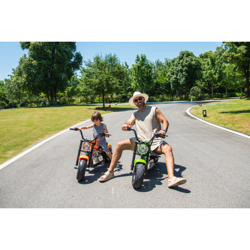 Premium Kids Electric Motorbike - Red Blue Pink Options