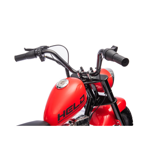 Red 24V Kids Electric Motorbike - Sporty Design