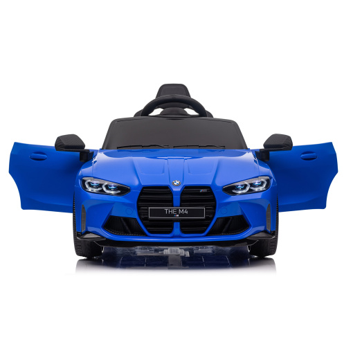 Shop BMW M4 Kids Car - 12 Volt Ride-On with Soft EVA Wheels & Leather Seat