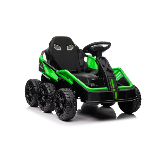 Kids Playing Electric Go Karts