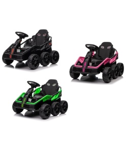 kids 6 wheel electric go karts 24v