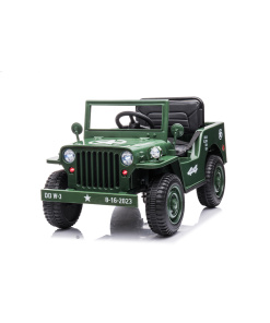 Authentic Willys Jeep style ride-on for children