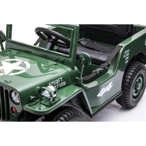Outdoor fun with a kids Willys Jeep ride-on toy
