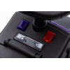 Baby's police car with foot power, black