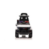 Foot-to-floor police cruiser for young children, white