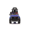 Police play car for toddlers, foot-driven, blue