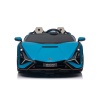 Blue 2 Seater Lamborghini Sian Kids Ride On
