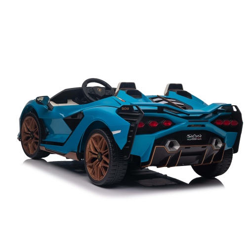 Sporty Blue Kids Lamborghini Sian Toy Car