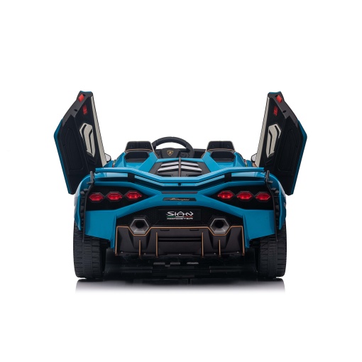 Awesome Blue Lamborghini Sian for Young Drivers