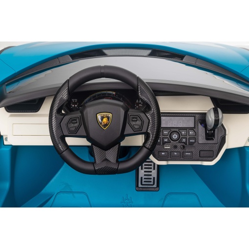 Blue Electric Lamborghini Sian with Parental Control