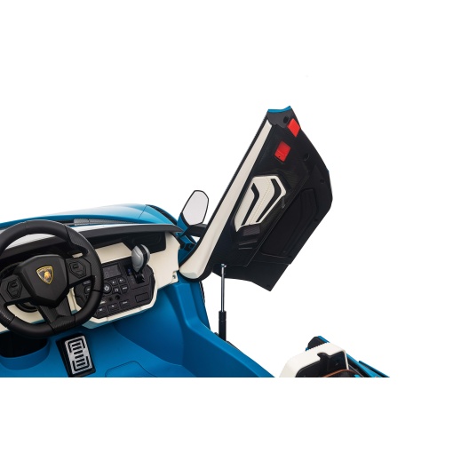 Cool Blue 2-Seater Lamborghini Sian Ride On