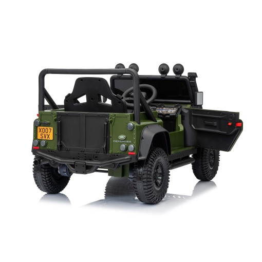 army green Kids ride on defender