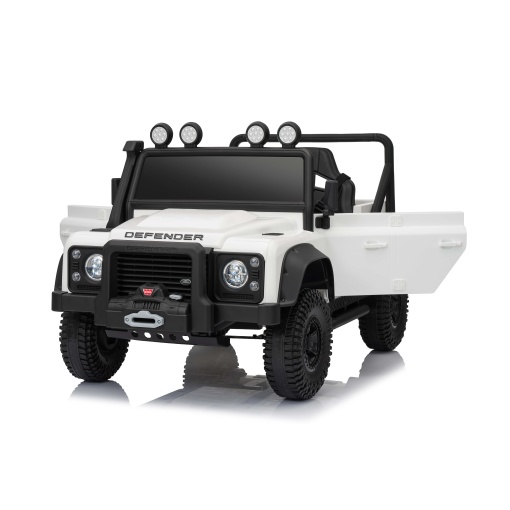 White Kids Car